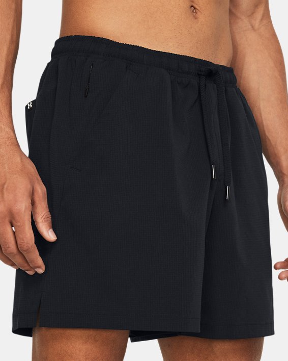 Men's UA Icon Vented Volley Shorts in Black image number 3